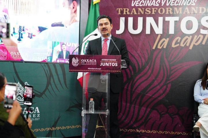 Ray Chagoya destaca avances en seguridad y trabajo coordinado en beneficio de Oaxaca de Juárez