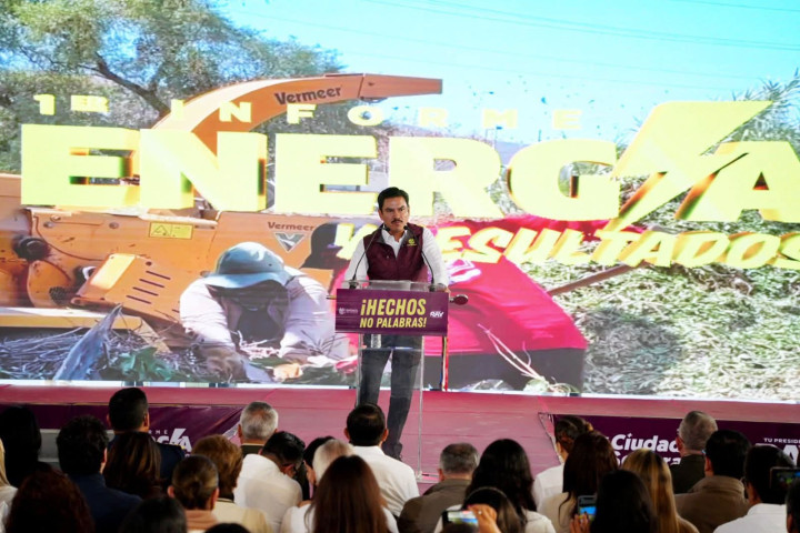 Oaxaca de Juárez se transforma con orden y cercanía: Ray Chagoya rinde su Primer Informe de Gobierno