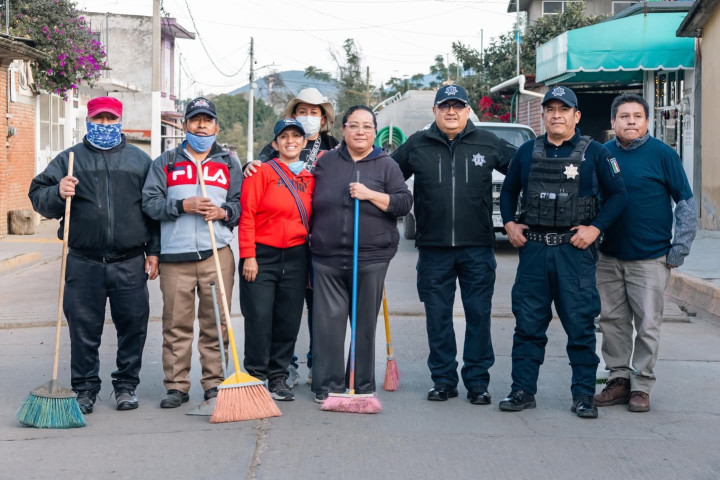 Tequio Vecinal transforma Viguera con acciones visibles y permanentes en las calles