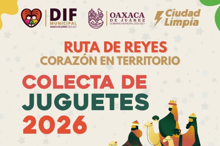 Arranca el DIF Municipal la Colecta de Juguetes 2026 “Ruta de Reyes, Corazón en Territorio”