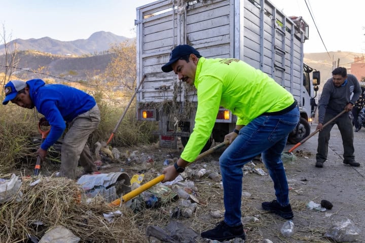 El año arranca con tequio y trabajo en territorio