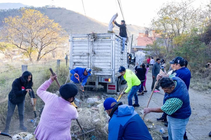 El año arranca con tequio y trabajo en territorio