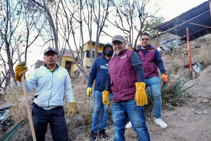 Encabeza Ray Chagoya Tequio Vecinal en la colonia Aurora para fortalecer la seguridad y la vida comunitaria