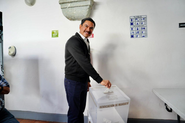 Ray Chagoya llama a participar y refrenda jornada en calma en Oaxaca de Juárez