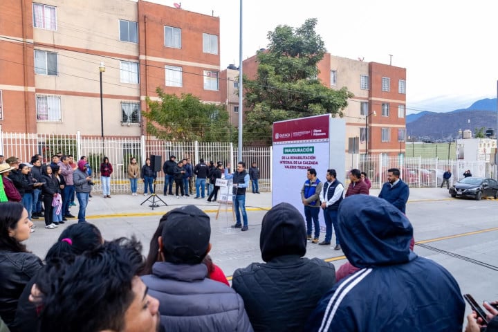 Calzada Valerio Trujano luce renovada en beneficio de vecinas y vecinos