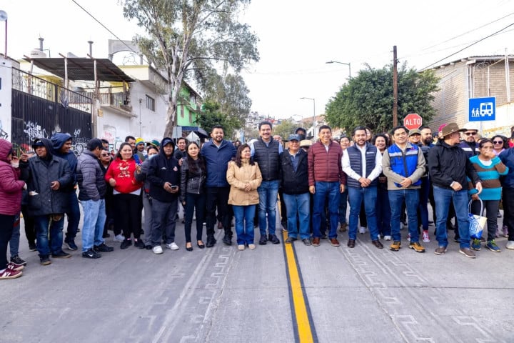 Calzada Valerio Trujano luce renovada en beneficio de vecinas y vecinos