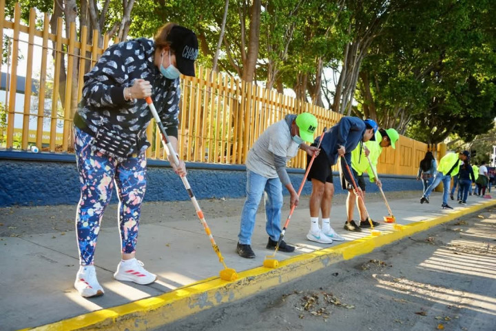 Tequio Vecinal fortalece la limpieza y el orden en el Puente de Cinco Señores