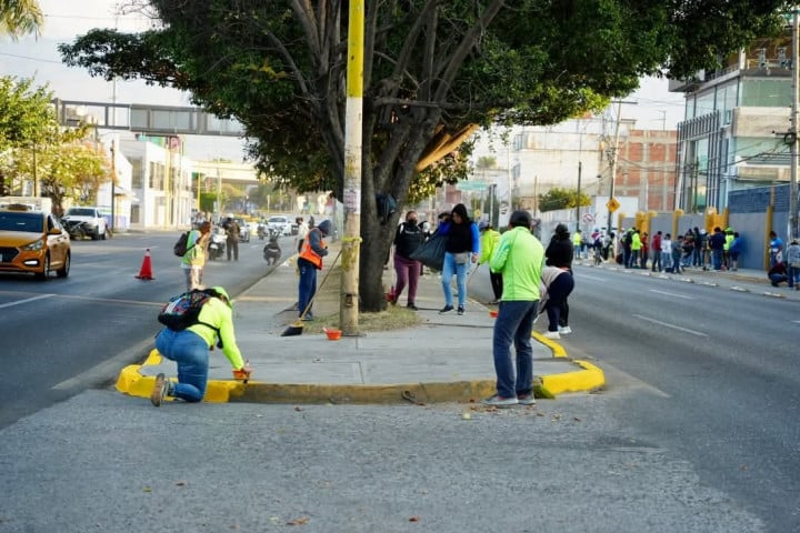 Tequio Vecinal fortalece la limpieza y el orden en el Puente de Cinco Señores