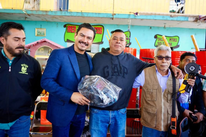 Ray Chagoya fortalece el Área de Barridos con nuevo equipamiento para mantener limpia la capital