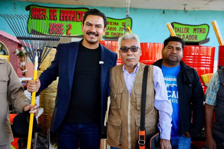 Ray Chagoya fortalece el Área de Barridos con nuevo equipamiento para mantener limpia la capital