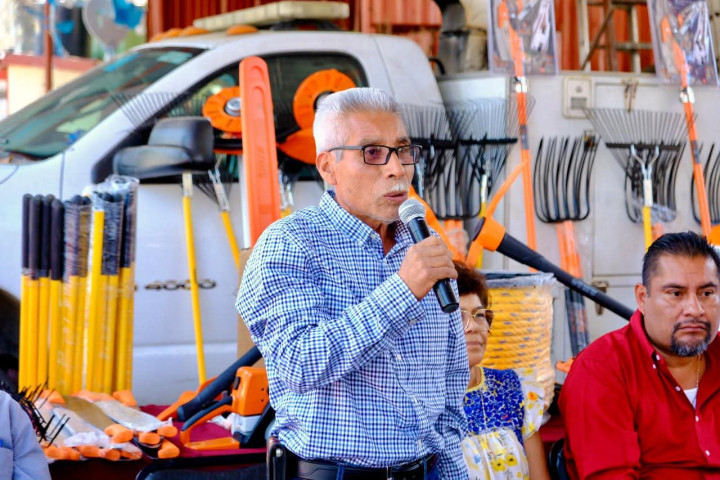 Más herramientas para cuidar la ciudad: Ray Chagoya fortalece a Parques y Jardines
