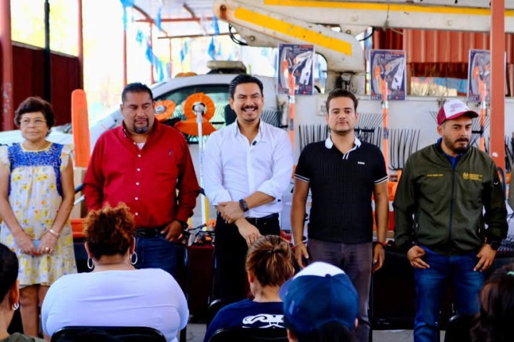 Más herramientas para cuidar la ciudad: Ray Chagoya fortalece a Parques y Jardines