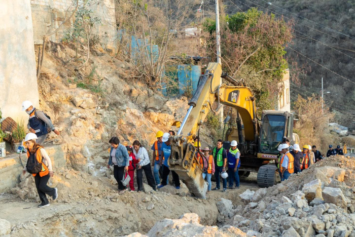 Trabajos que se ven, obras que se sienten, en colonia Los Ángeles, Pueblo Nuevo