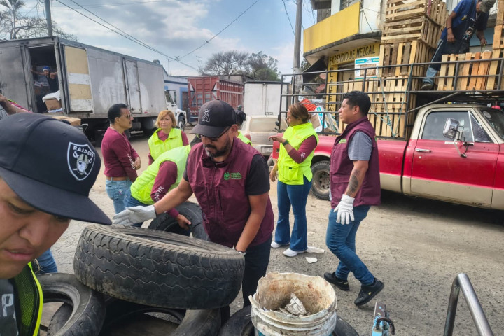 Operativo Calle Libre y Segura en el Mercado de Abasto