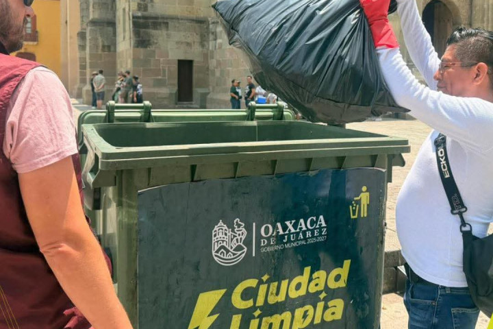 Durante Semana Santa, Oaxaca de Juárez se mantuvo limpia, ordenada y en movimiento