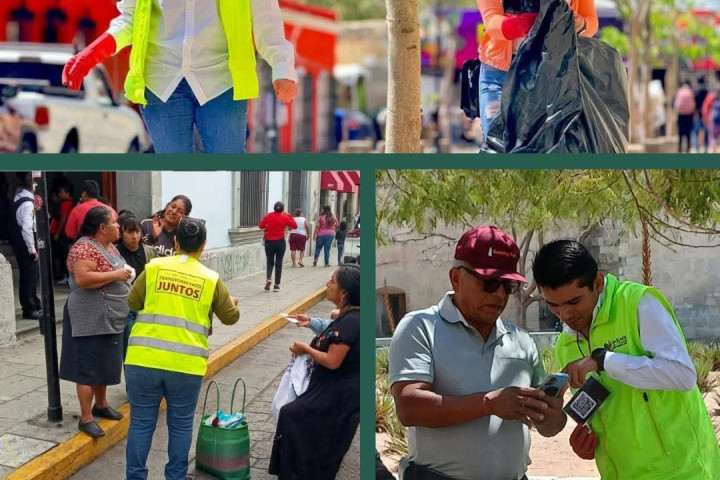Durante Semana Santa, Oaxaca de Juárez se mantuvo limpia, ordenada y en movimiento
