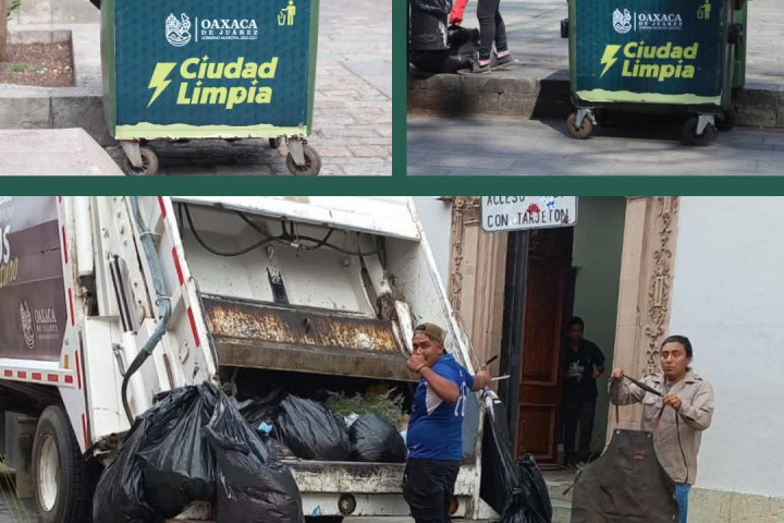 Durante Semana Santa, Oaxaca de Juárez se mantuvo limpia, ordenada y en movimiento