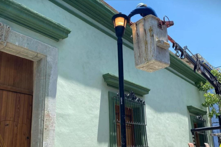 Hoy las luminarias sí se atienden y se ven resultados