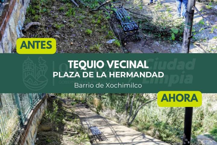 El Barrio de Xochimilco dio ejemplo de unidad y trabajo
