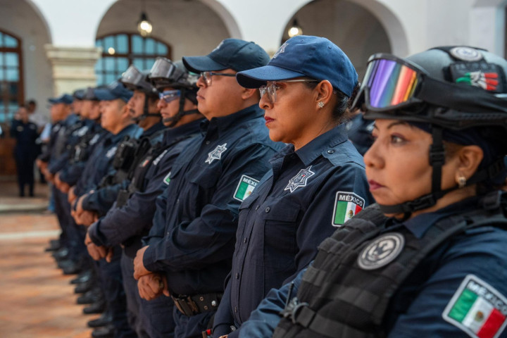 Oaxaca de Juárez fortalece su seguridad con policías certificados ante C3 y CUP