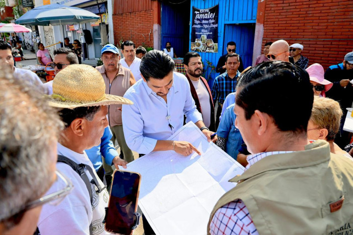 Recorre Ray Chagoya zona donde realizarán obras de rehabilitación del Circuito Nororiente
