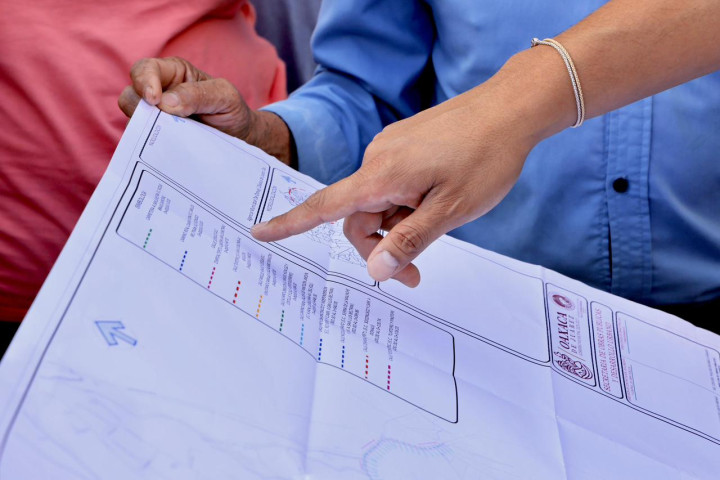 Recorre Ray Chagoya zona donde realizarán obras de rehabilitación del Circuito Nororiente