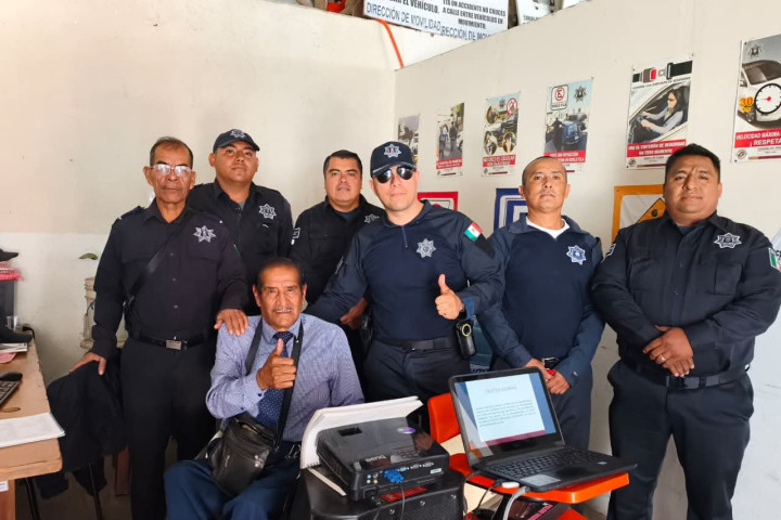Policía Vial de Oaxaca de Juárez, fortalece capacidades para servir mejor