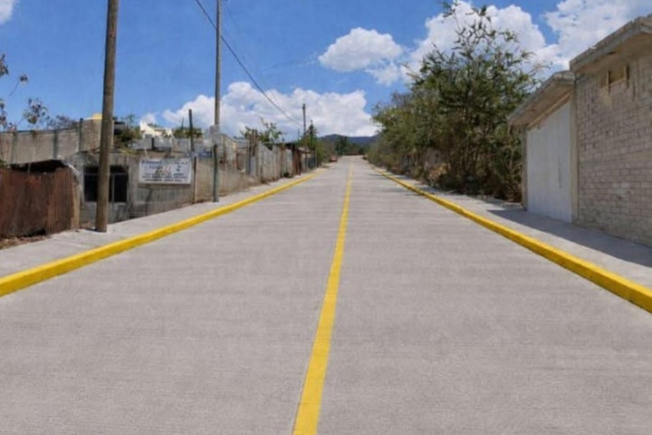 Donde antes había tierra hoy hay una vialidad digna y segura