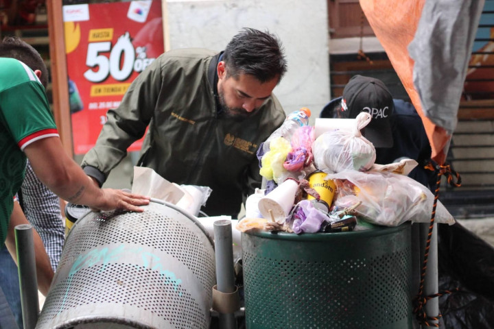 Refuerzan trabajos de limpia en el Centro Histórico